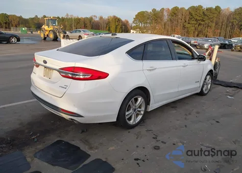 2018 Ford Fusion Hybrid Se из США, поврежденный, VIN 3FA6P0LU1JR117372